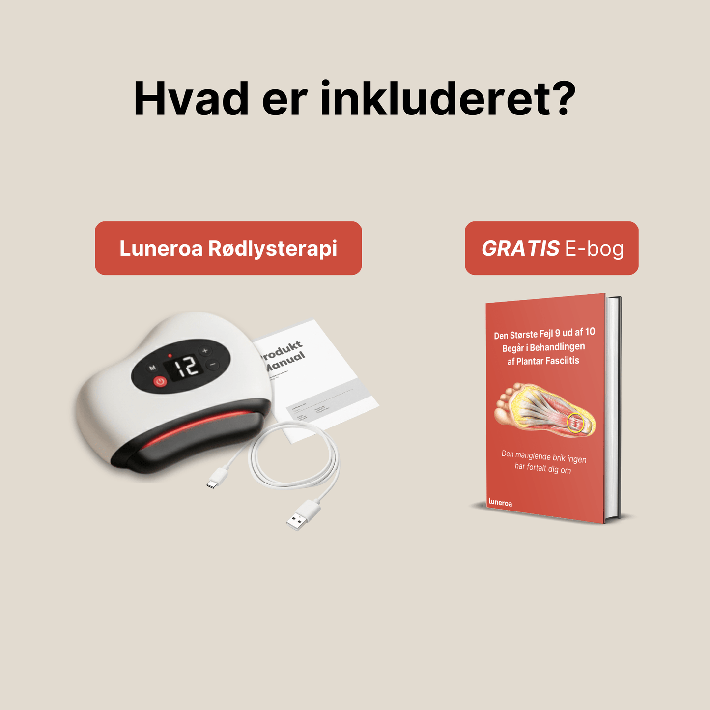 Luneroa Rødlysterapi