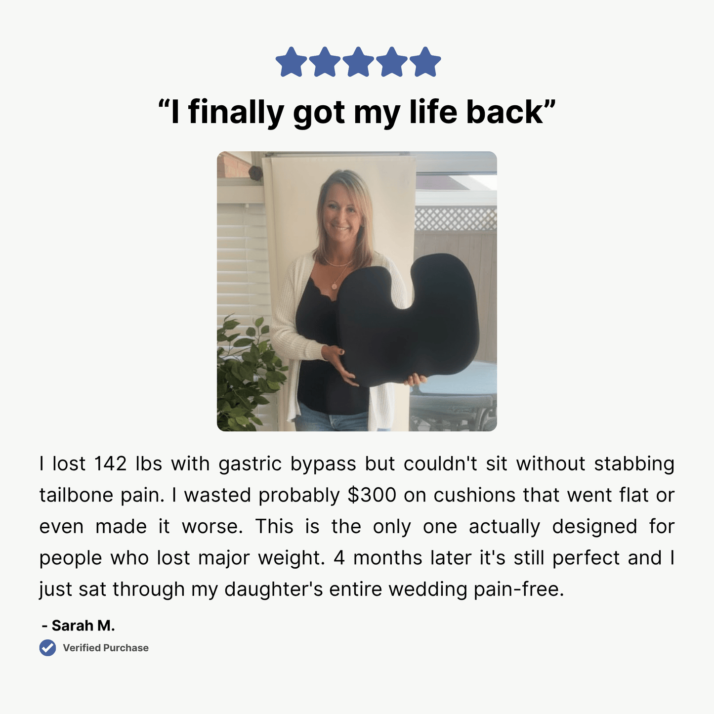 Relief Seat Cushion